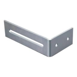 Essentials Adjustable Corner Bracket Silver 55mm x 100mm x 30mm