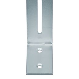 Essentials Adjustable Corner Bracket Silver 55mm x 100mm x 30mm