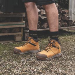 DEWALT Summit  Size 11  Wheat Water-Resistant Steel Toe Cap Safety Boots