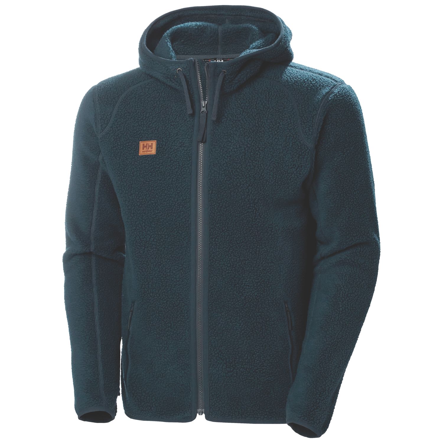 Helly Hansen Heritage Pile Hoodie Fleece Navy Large 42.5" Chest (178VU)