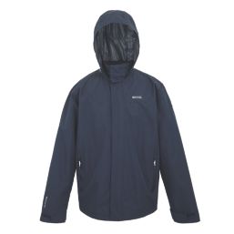 Regatta Matt II 100% Waterproof Jacket Navy Medium Size 40" Chest