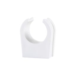 FloPlast  Waste Pipe Clips White 21.5mm 10 Pack