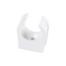 FloPlast  Waste Pipe Clips White 21.5mm 10 Pack