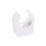 FloPlast  Waste Pipe Clips White 21.5mm 10 Pack