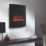 Focal Point Ebony Black Remote Control Wall-Mounted Electric Fire 548mm x 645mm