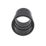 FloPlast  Round Downpipe Socket Black 68mm
