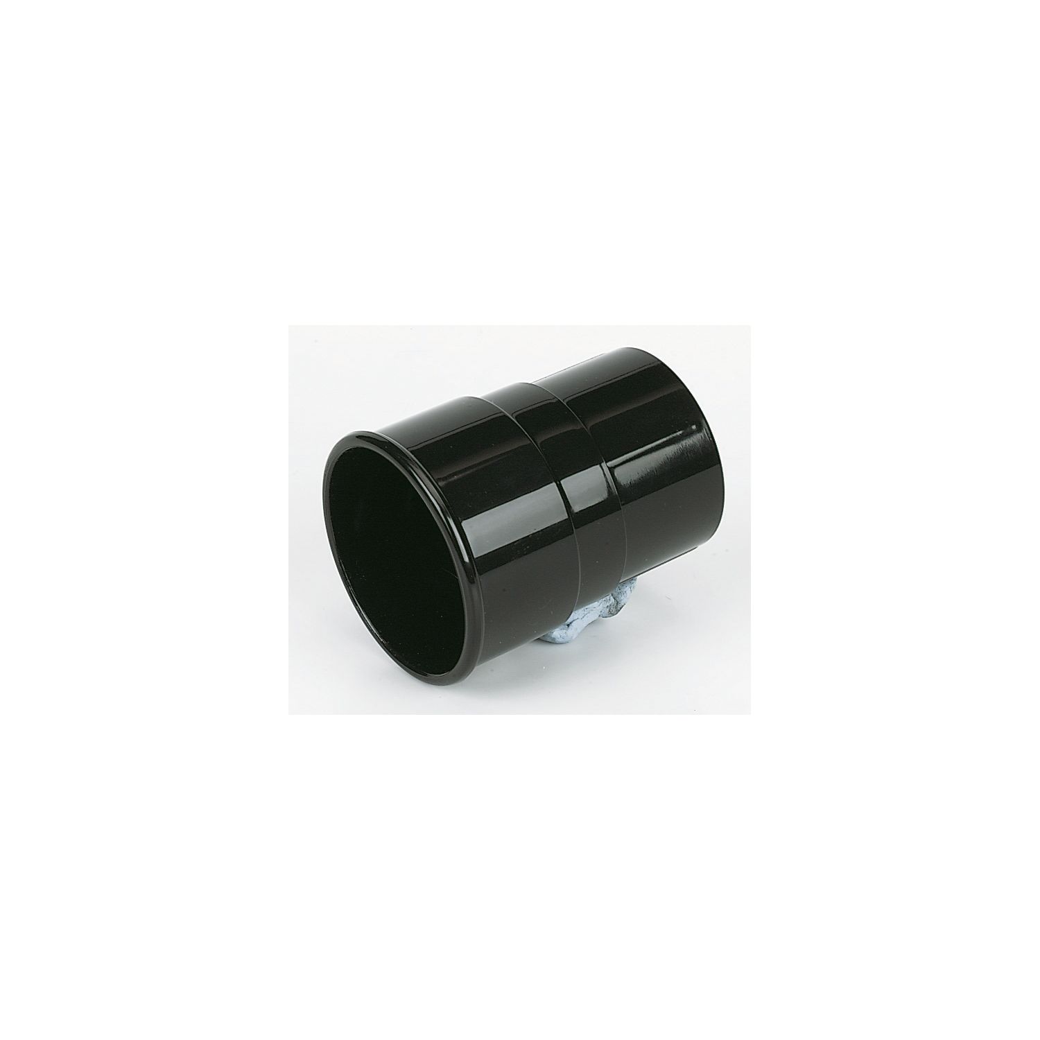 FloPlast Round Downpipe Socket Black 68mm (17914)