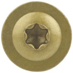 TimbaScrew  TX Wafer Thread Cutting Timber Screws 6.7mm x 100mm 50 Pack