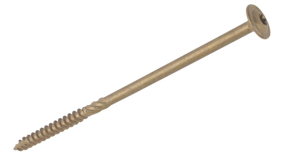 TimbaScrew TX Wafer ThreadCutting Timber Screws 6.7mm x 100mm 50 Pack