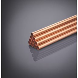 Wednesbury Copper Pipes 15mm x 3m 10 Pack