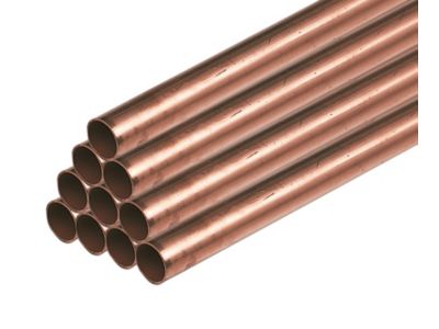 Wednesbury Copper Pipes 15mm x 3m 10 Pack
