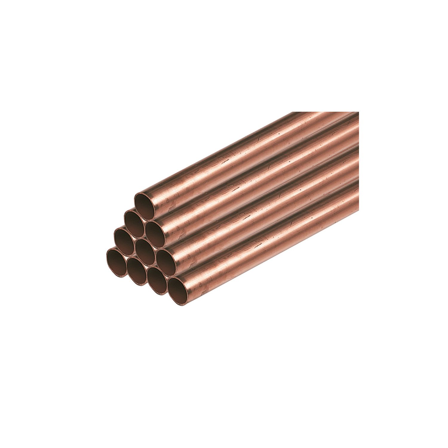 Wednesbury Copper Pipes 15mm x 3m 10 Pack (17948)