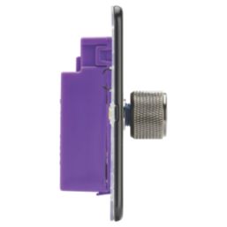 Knightsbridge SF2191MAB 1-Gang 2-Way LED Dimmer  Matt Black