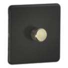 Knightsbridge SF2191MAB 1-Gang 2-Way LED Dimmer  Matt Black