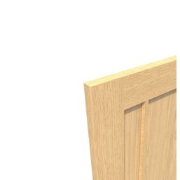 Green & Taylor  Unfinished Oak Wooden 3-Panel Internal Door 1981mm x 838mm