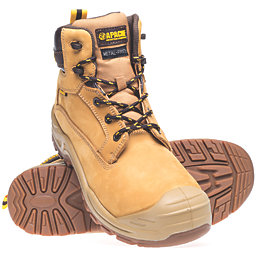 Apache ATS Arizona Metal Free   Safety Boots Honey Size 4