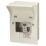 Wylex  4-Module 2-Way Part-Populated  RCD Incomer Consumer Unit