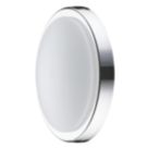 Luceco  Indoor Round LED Decorative Bulkhead White/Chrome 17W 1800lm