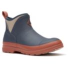 Muck Boots Original Ankle Size 9 Womens Navy Waterproof Slip-On Non Safety Work Boots