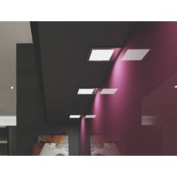 Sensio Horizon TrioTone Rectangular LED Under Cabinet Lights Steel 7.2W 250lm 2 Pack