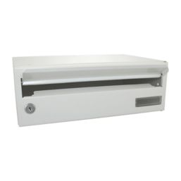 Burg-Wachter Wharfe Post Box White Powder-Coated