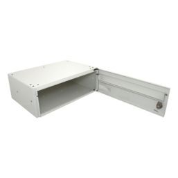 Burg-Wachter Wharfe Post Box White Powder-Coated