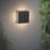 LAP Alba Outdoor LED Wall Light Black 12W 700lm