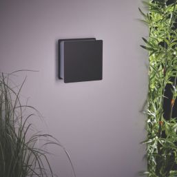 LAP Alba Outdoor LED Wall Light Black 12W 700lm