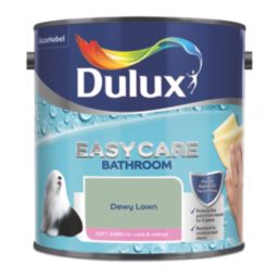 Dulux Easycare 2.5Ltr Dewy Lawn Soft Sheen Emulsion Bathroom Paint