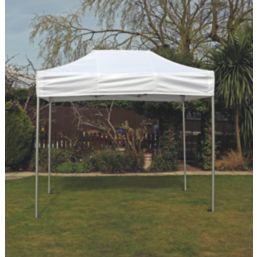 Mini Marquees 6 6 x 10 Nominal Hip Fabric Gazebo White