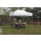 Mini Marquees  6' 6" x 10' (Nominal) Hip Fabric Gazebo White