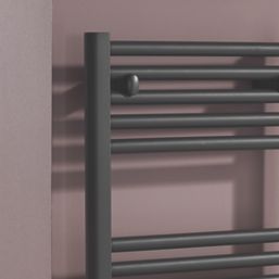 Towelrads 1800mm x 600mm 3484BTU Anthracite Flat  Towel Radiator