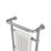 Flomasta 952mm x 659mm 1698BTU White / Chrome Steel Traditional Towel Radiator