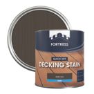 Fortress  2.5Ltr Dark Oak Anti Slip Decking Stain