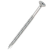 Turbo Silver PZ Double-Countersunk Multipurpose Screws 6 x 70mm 100 Pack