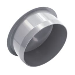 FloPlast  Push-Fit Socket Plug Grey 110mm