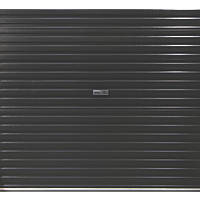 Gliderol 6' 11" x 7' Non-Insulated Steel Roller Garage Door Black