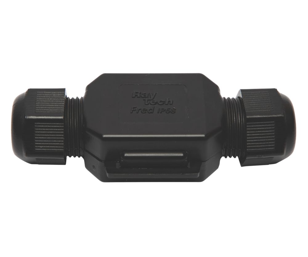 Philex Black Unshielded RJ11 76702HS Ethernet Cable 3m - Screwfix