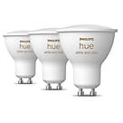 Philips Hue   GU10 RGB & White LED Smart Light Bulb 4.3W 350lm 3 Pack