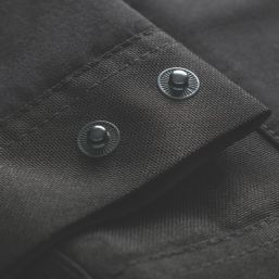 Scruffs Pro Flex Plus Holster Work Trousers Black 36" W 32" L