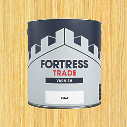 Fortress Trade Varnish Gloss Clear 2.5Ltr