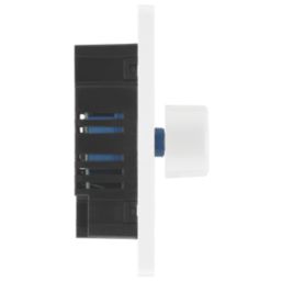 British General Evolve 2-Gang 2-Way LED Dimmer Switch  Pearlescent White with White Inserts