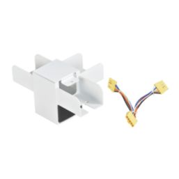 Lexco 3-Circuit Pendant Light T-Shaped Connector White