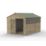 Forest Beckwood 8' x 11' 6" (Nominal) Apex Shiplap Timber Shed