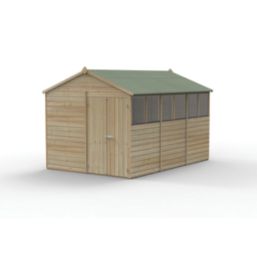 Forest Beckwood 8' x 11' 6" (Nominal) Apex Shiplap Timber Shed