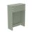 Newland  Floorstanding Toilet Unit Sage Green Matt 600mm x 260mm x 850mm