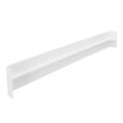 FloPlast In-Line Fascia Joints White 500mm x 35mm 2 Pack
