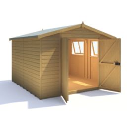 Shire  10' x 10' (Nominal) Apex Shiplap Timber Workshop