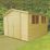 Shire  10' x 10' (Nominal) Apex Shiplap Timber Workshop