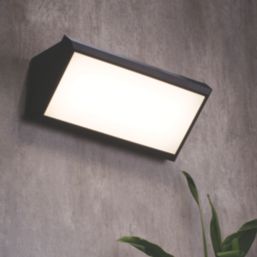 Coast Luton Outdoor LED Wedge Light Black 12W 700lm